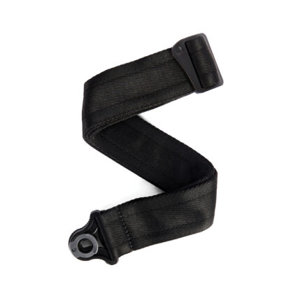 D'Addario Auto Lock Guitar Strap - Black