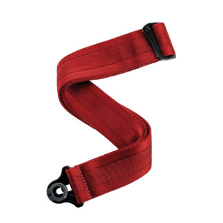 D'Addario Auto Lock Guitar Strap - Blood Red