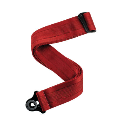 D'Addario Auto Lock Guitar Strap - Blood Red