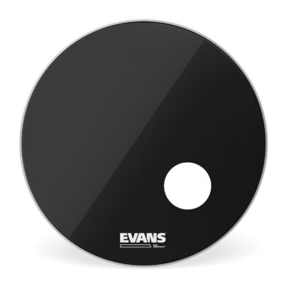 Evans EQ3 Resonant Black Bass Drum Head - 20 Inch
