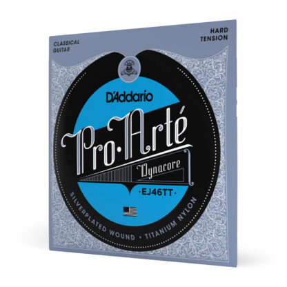 D'Addario EJ46TT ProArte Dynacore Classical Guitar Strings - Titanium Trebles - Hard Tension