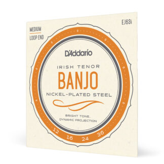 D'Addario EJ63i Irish Tenor Banjo Strings - Nickel - 9-30