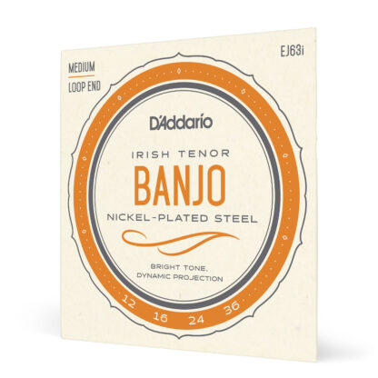 D'Addario EJ63i Irish Tenor Banjo Strings - Nickel - 9-30
