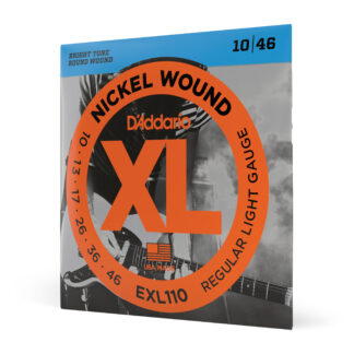 D'Addario EXL110 Nickel Wound Electric Guitar Strings - Regular Light - 10-46