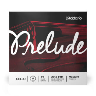 D'Addario Prelude Cello Single G String - 4/4 Scale - Medium Tension
