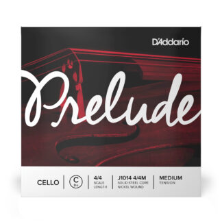 D'Addario Prelude Cello Single C String - 4/4 Scale - Medium Tension