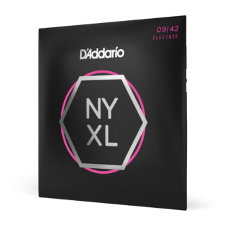 D'Addario NYXL0942 Nickel Wound Electric Guitar Strings - Super Light - 9-42