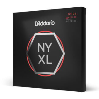 D'Addario NYXL1074 Nickel Wound 8-String Electric Guitar Strings - Light Top / Heavy Bottom - 10-74