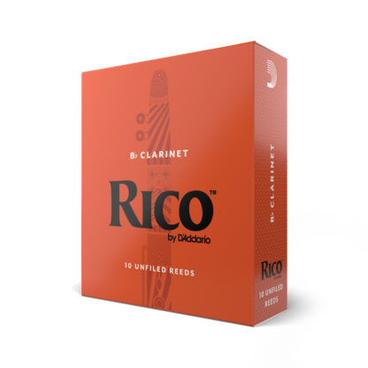 Rico by D'Addario Bb Clarinet Reeds - Strength 1.5 - 10-pack