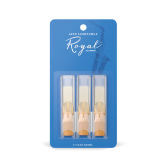 Royal by D'Addario Alto Sax Reeds - Strength 3 - 3-pack
