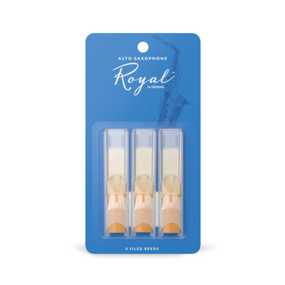 Royal by D'Addario Alto Sax Reeds - Strength 3 - 3-pack