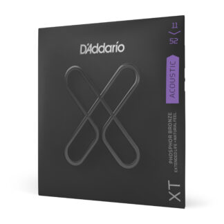 D'Addario XTAPB1152 XT Phosphor Bronze Acoustic Guitar Strings - Custom Light - 11-52