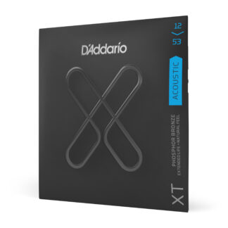 D'Addario XTAPB1253 XT Phosphor Bronze Acoustic Guitar Strings - Light - 12-53