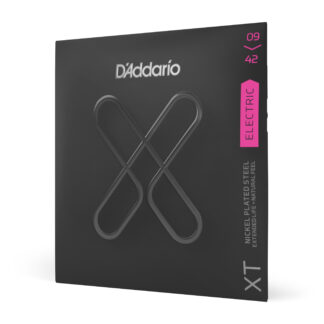 D'Addario XTE0942 XT Electric Nickel Plated Steel Electric Guitar Strings - Super Light - 09-42