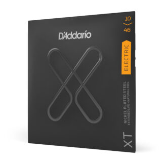 D'Addario XTE1046 XT Electric Nickel Plated Steel Electric Guitar Strings - Regular Light - 10-46