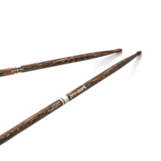 ProMark Classic Forward 7A FireGrain Hickory Drumstick - Oval Wood Tip