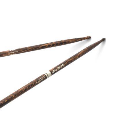 ProMark Classic Forward 7A FireGrain Hickory Drumstick - Oval Wood Tip