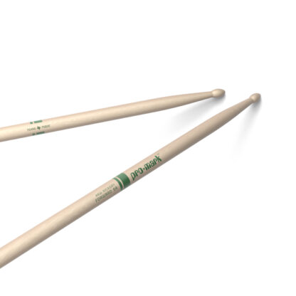 ProMark Classic Forward 5A Raw Hickory Drumstick - Oval Wood Tip
