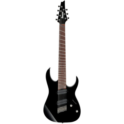 Ibanez RGMS7-BK 7-String Multi Scale Black