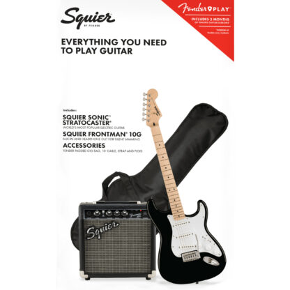 Squier Sonic Stratocaster Pack Black