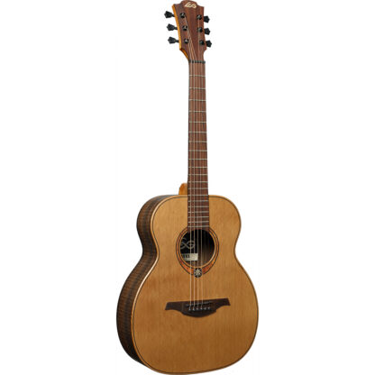 Lag Sauvage Travel Guitar Made With Red Cedar Includes Bag