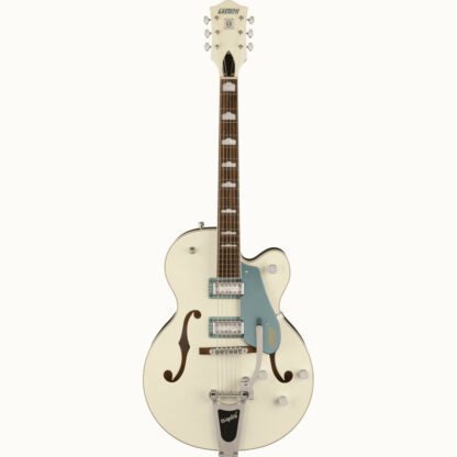 Gretsch G5420T-140 Electromatic 140th Double Platinum Hollow Body with Bigsby In Two-Tone Pearl & Stone Platinum