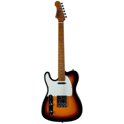 JET JS-300 SSS Strat Type With Modern Feel In Sunburst Left-Handed