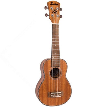 Laka Mahogany Deluxe Series Soprano Ukulele With Bag