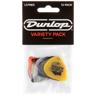 Jim Dunlop Light-Medium Plectrum Variety Pack of 12