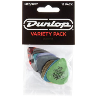 Jim Dunlop Medium-Heavy Plectrum Variety Pack of 12