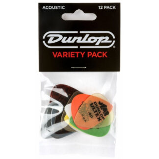 Dunlop Picks Variety Acoustic Pack of 12