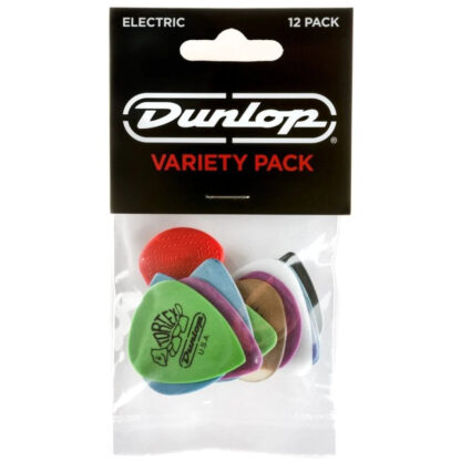 Jim Dunlop Electric Guitar Plectrum Variety Pack of 12
