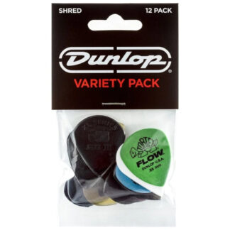 Jim Dunlop Guitar Pick Shred Pack of 12