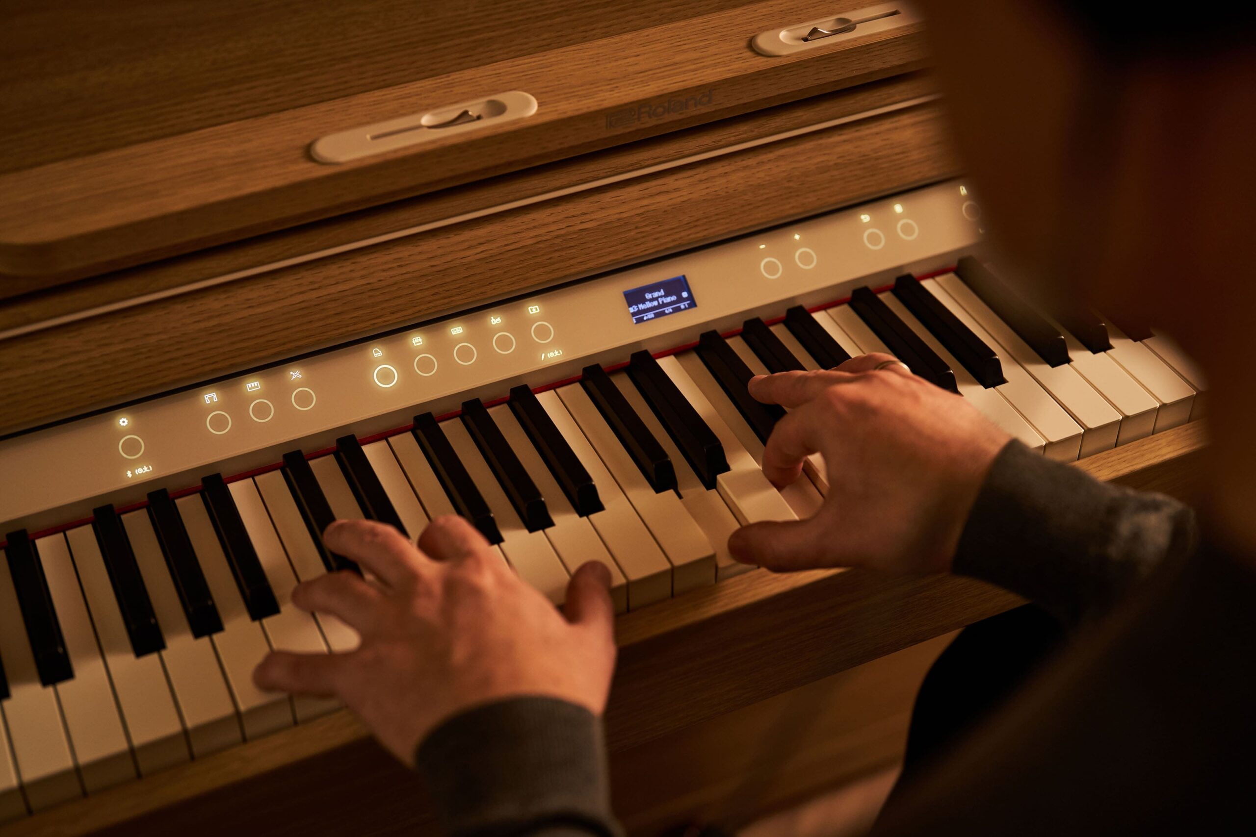 Roland LX-5 Upright Digital Piano - Image 3