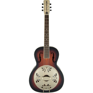 Gretsch G9240 Alligator Round-Neck Resonator Guitar In 2-Color Sunburst