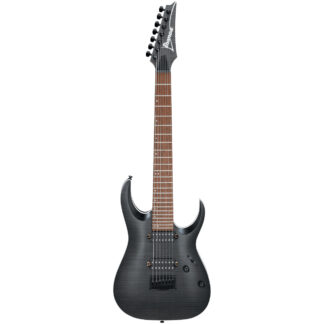 Ibanez RGA742FM 7-String Electric Guitar In Transparent Gray Flat