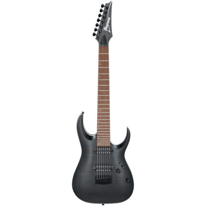 Ibanez RGA742FM 7-String Electric Guitar In Transparent Gray Flat