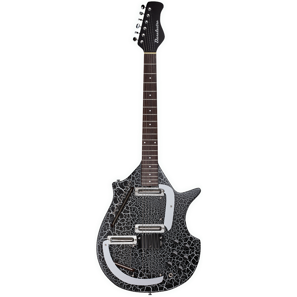Danelectro Sitar Black Crackle
