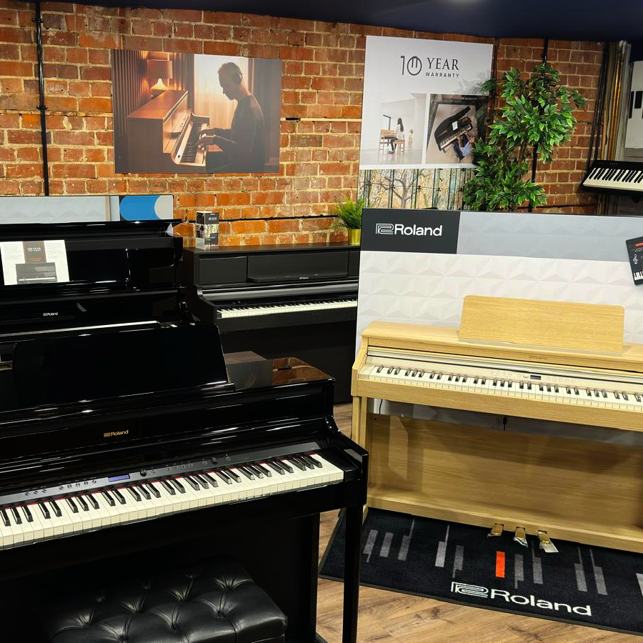 Digital pianos at Hickies