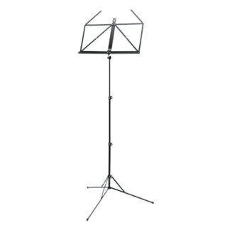 K&M Black Folding Music Stand
