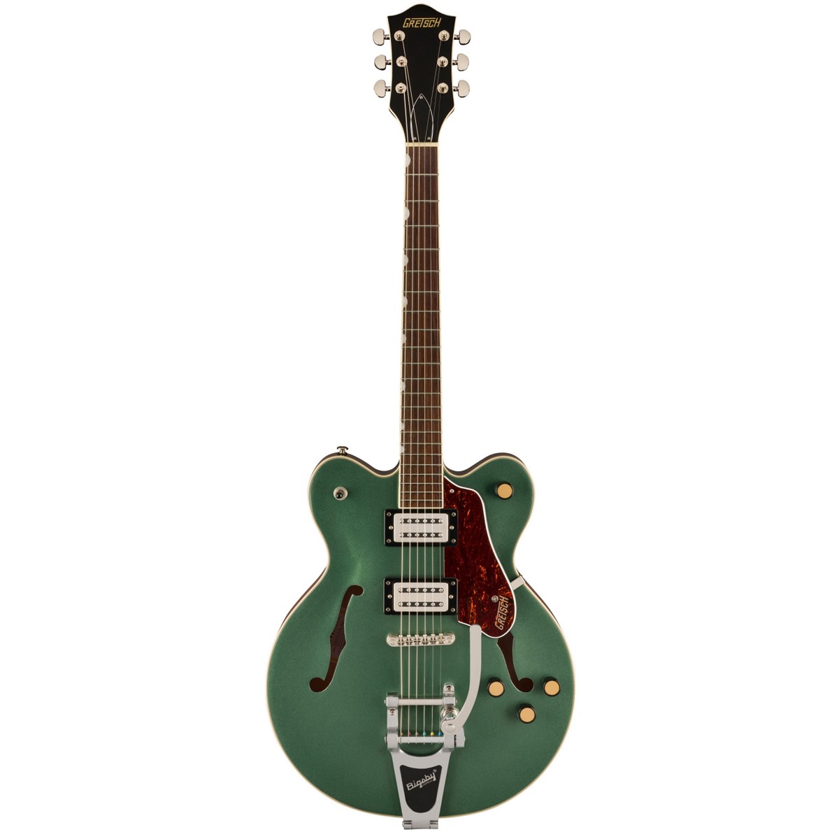Gretsch G2622T Streamliner DC with Bigsby, Steel Olive