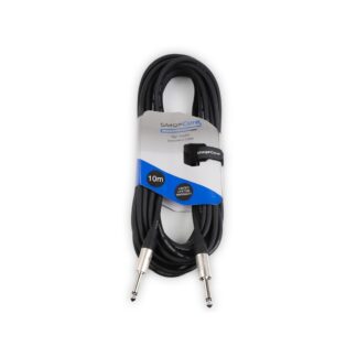 Core 10m 6.35mm Mono Jack Instrument Cable – Black