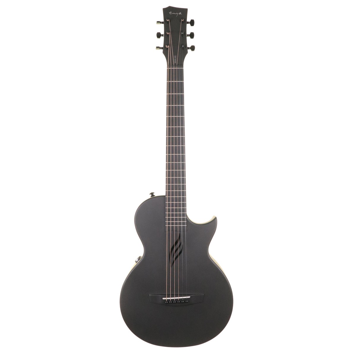 Enya Nova Go SP1 Smart Carbon Fiber Guitar - Black