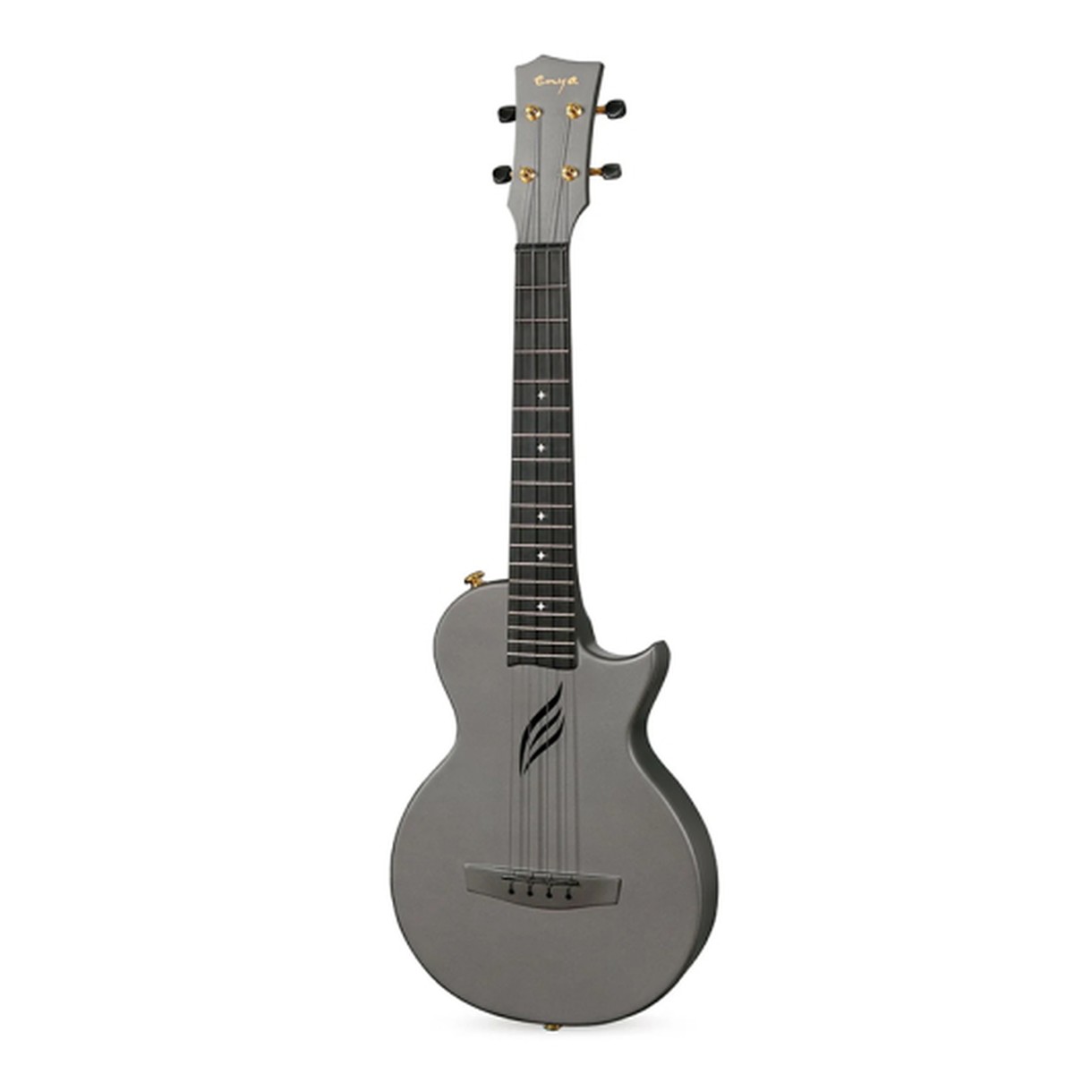 Enya Nova UE Pro Tenor Electro Ukulele Black