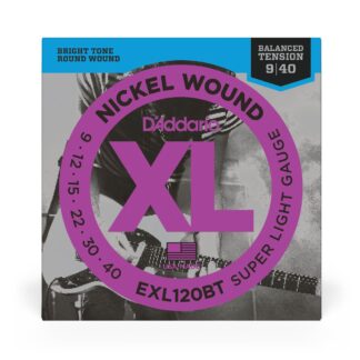 D'Addario EXL120BT Electric Guitar Strings - Balanced 09-40