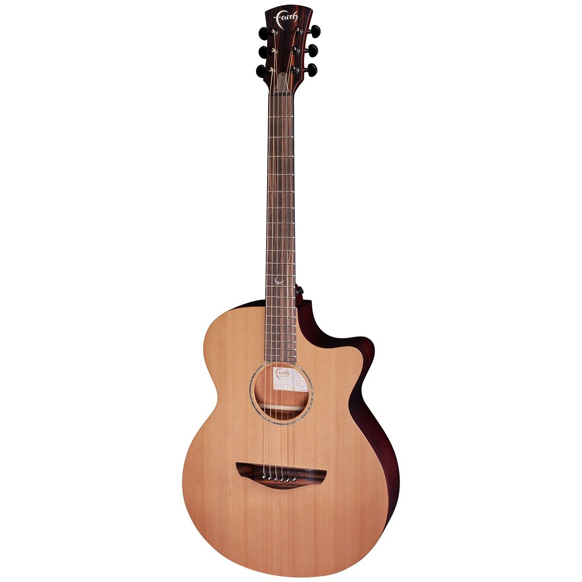 Faith Naked Venus Cutaway Electro, Cedar/Mahogany