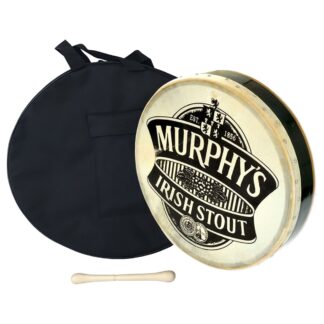 Percussion Plus 16 Inch Bodhran with Bag - Murphy