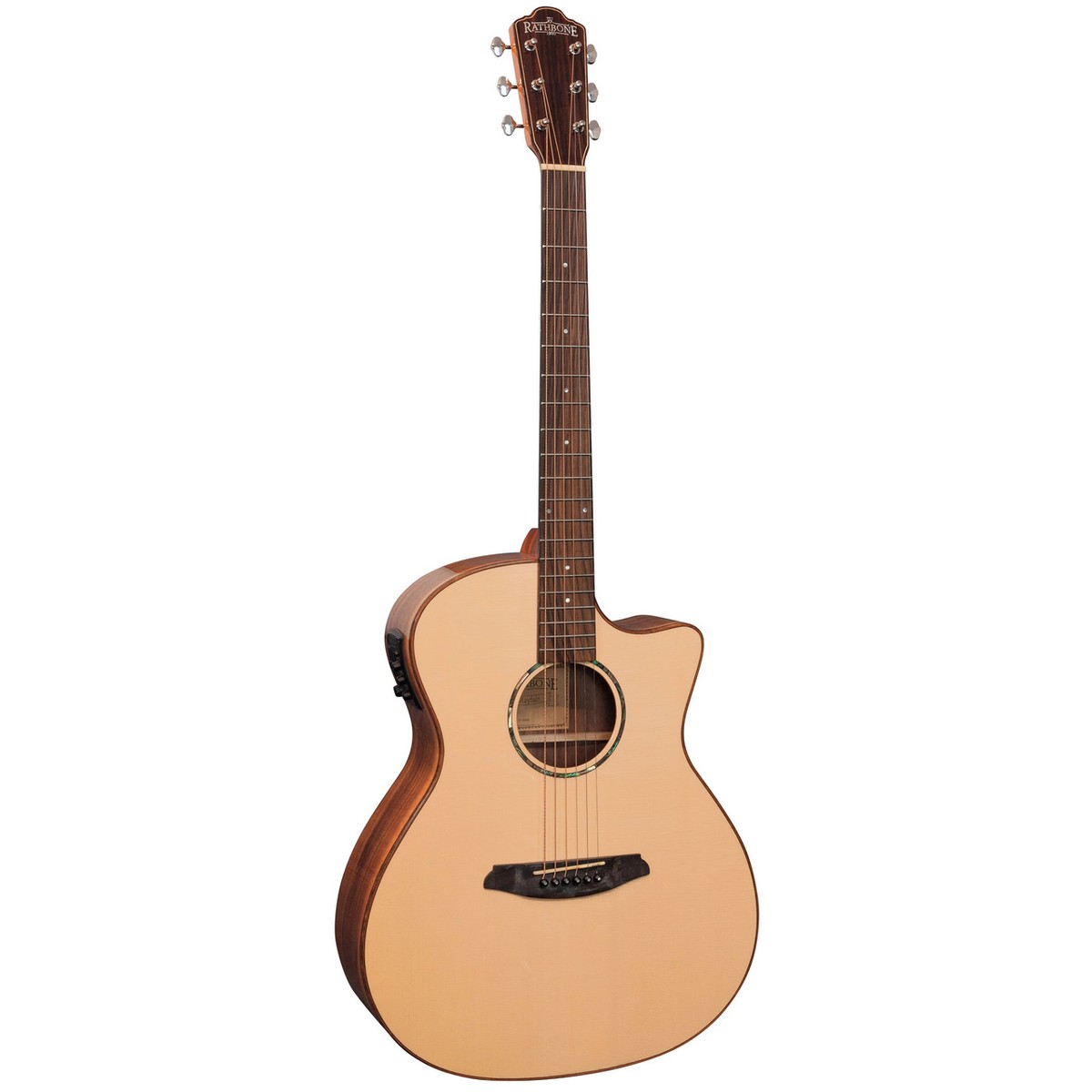 Rathbone R3SKCE Grand Auditorium Electro-Acoustic Guitar (Spruce/Koa)