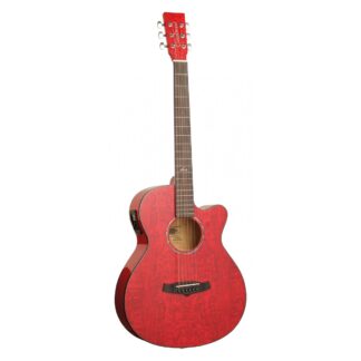 Tanglewood Azure TA4CE, Shimmer Red Electro Acoustic