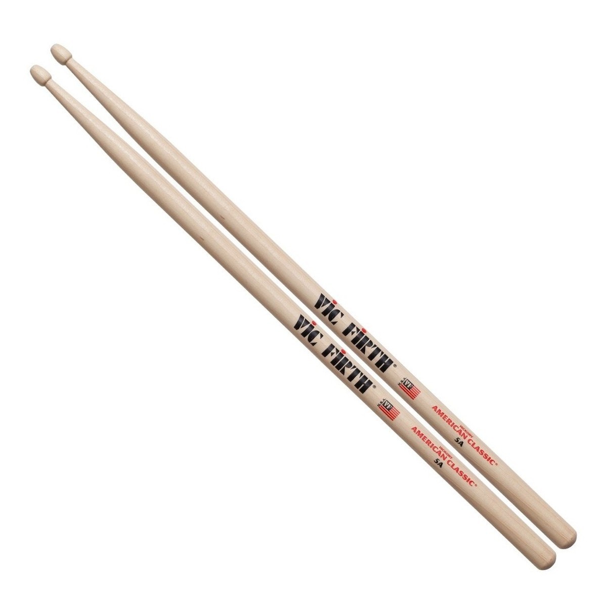 Vic Firth American Classic 5B Drumsticks – Wood Tip